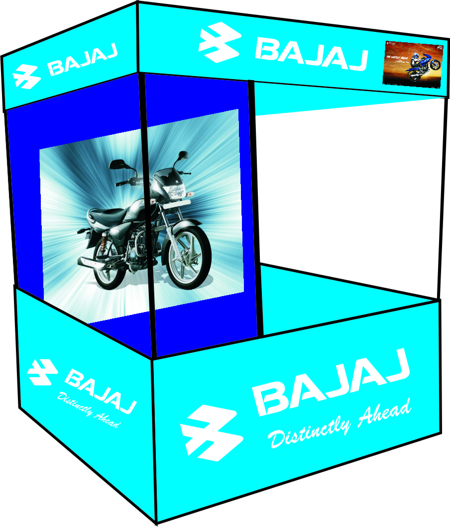 Bajaj Dealer Marketing Tent