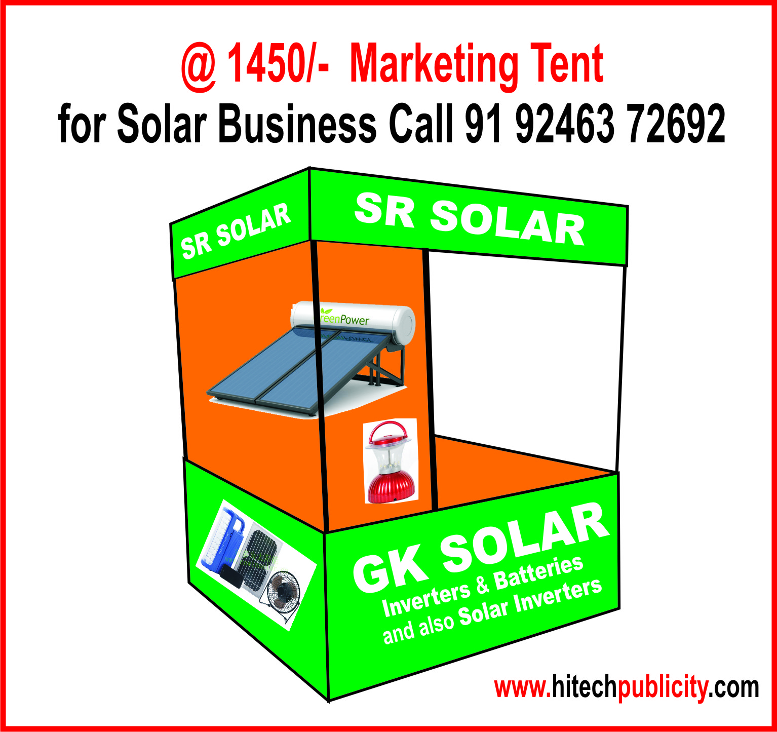 Marketing tents