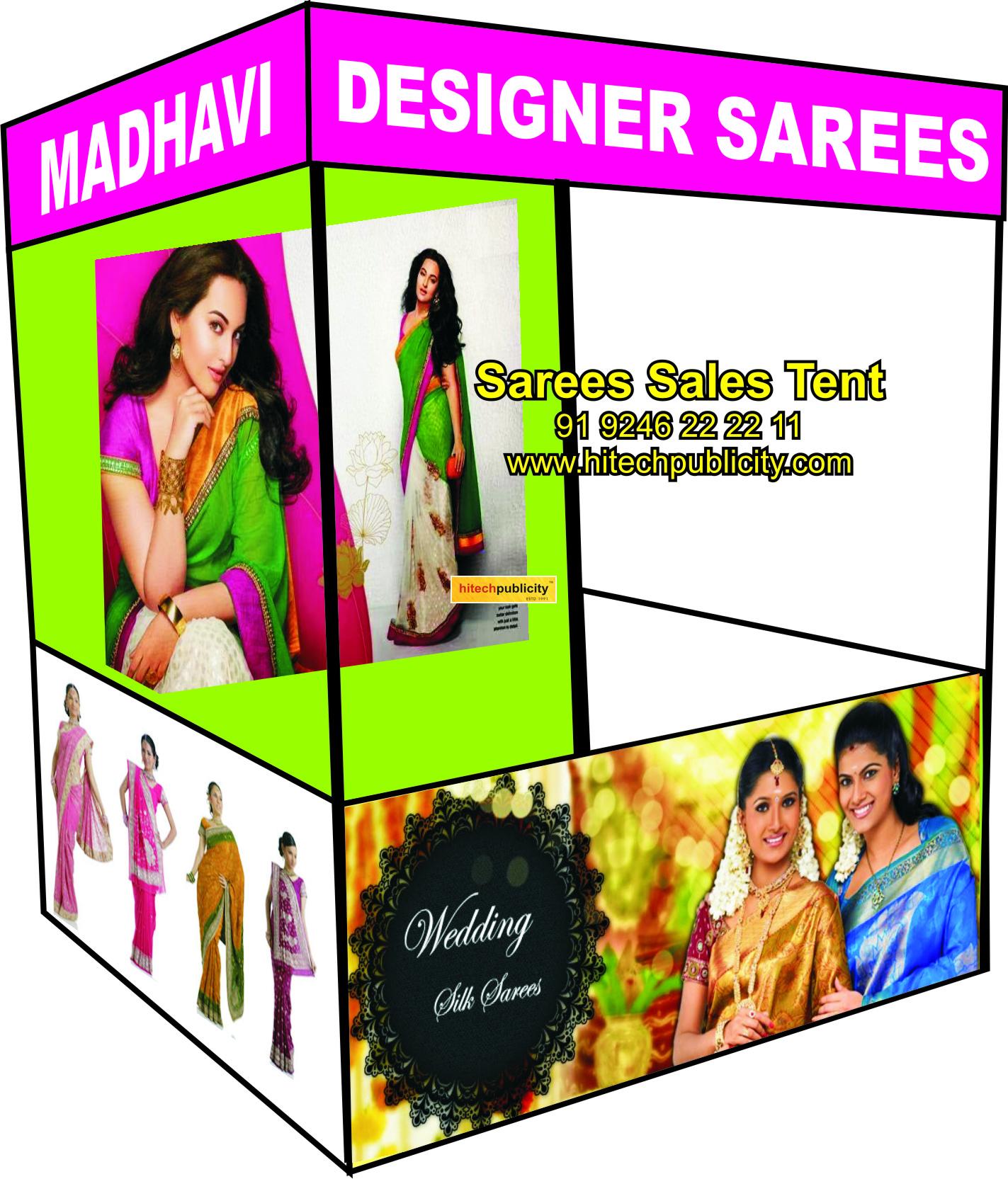 Sarees sales Tent