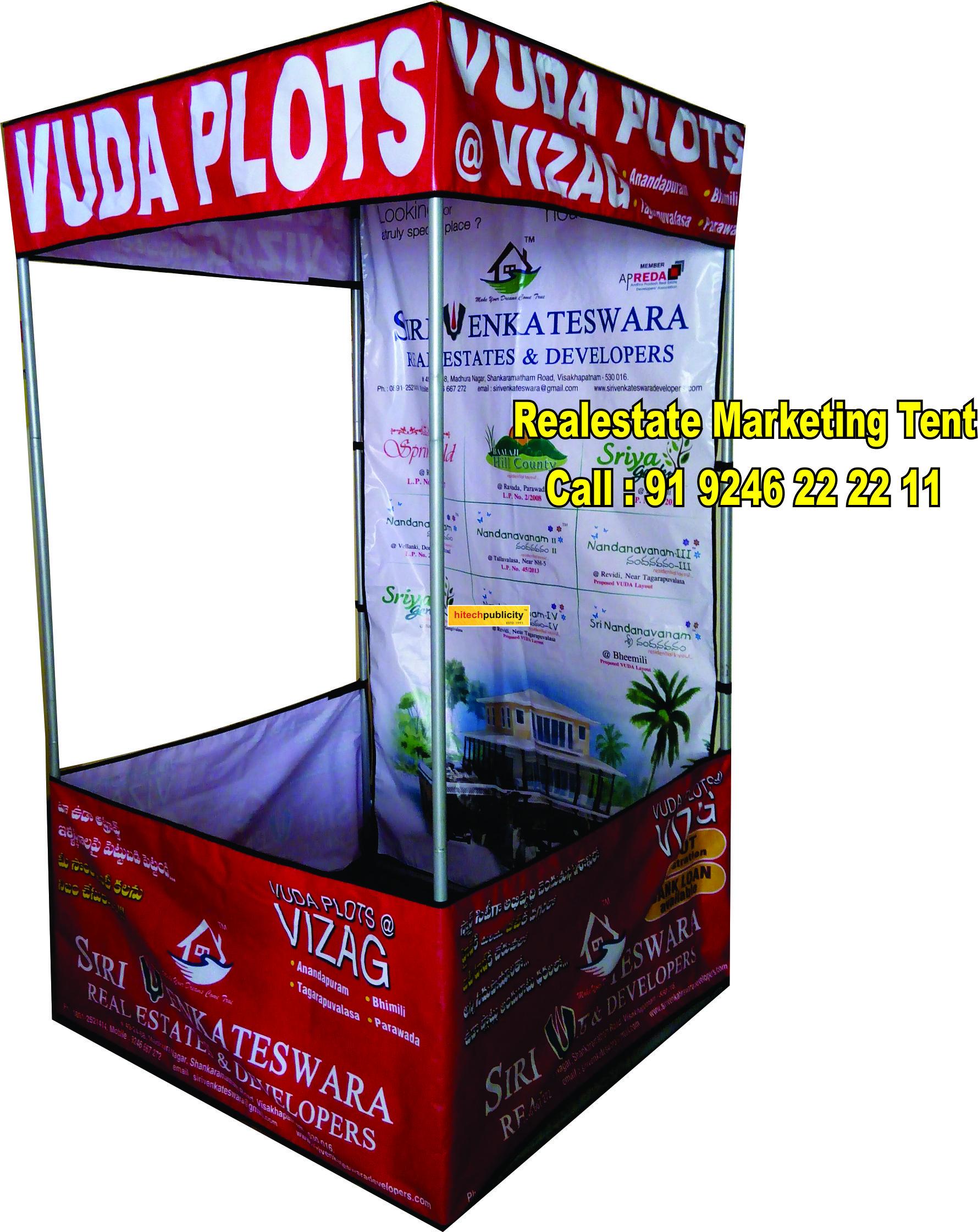 Realestate Plots Sales Tent