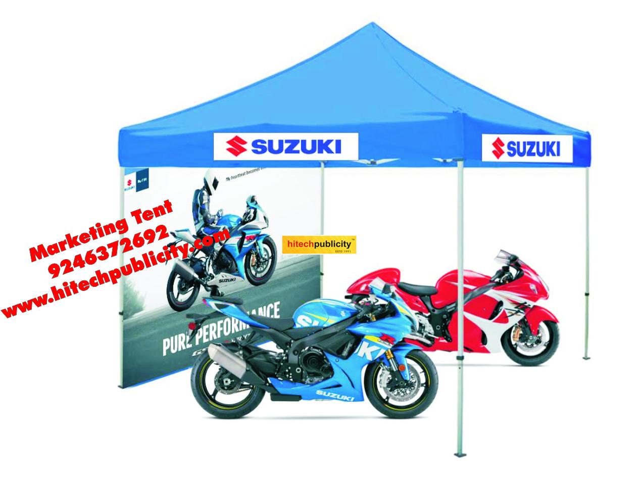 Suzuki Dealer Marketing tent