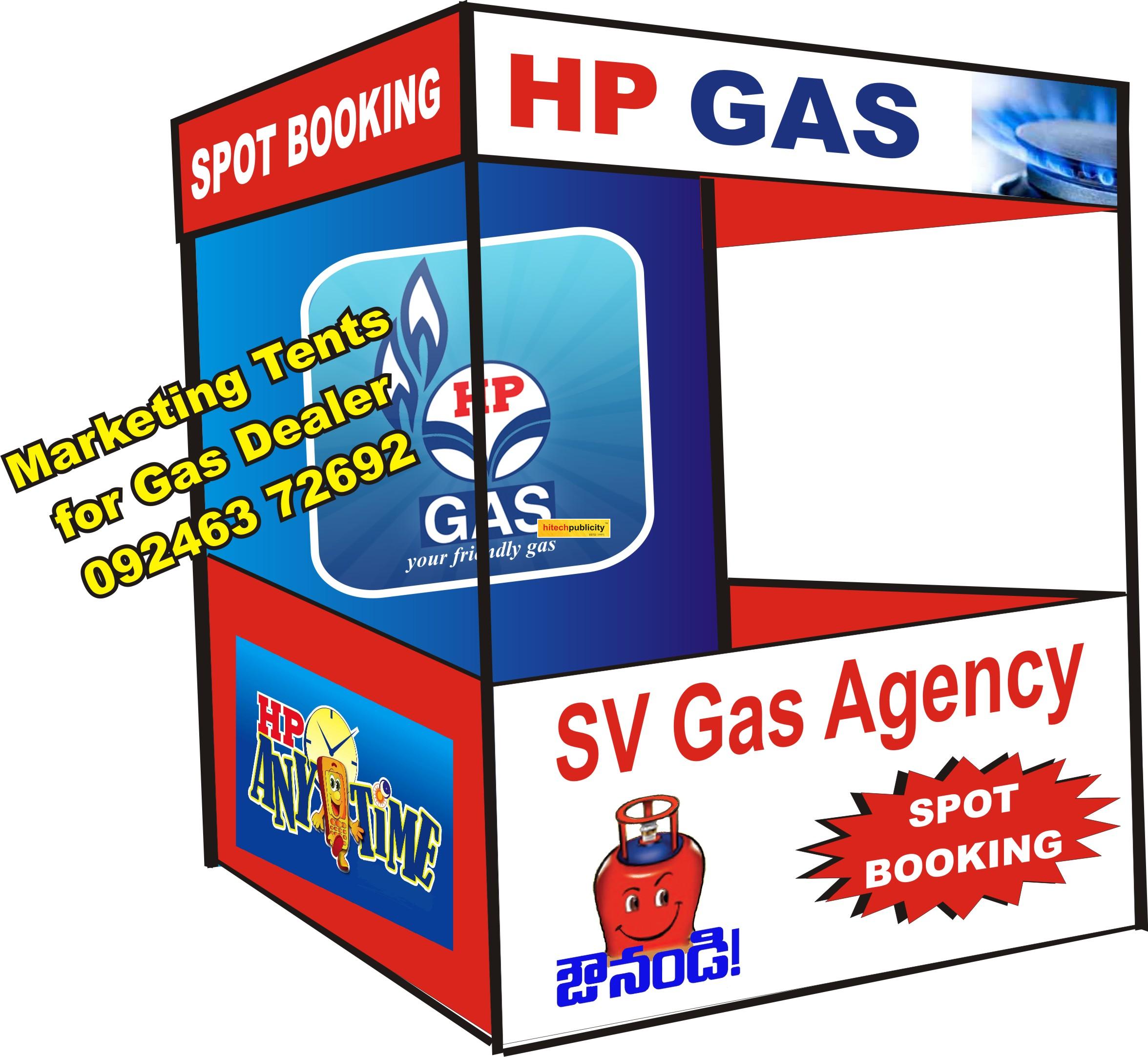 HP Gas Marketing Tent for Dealers