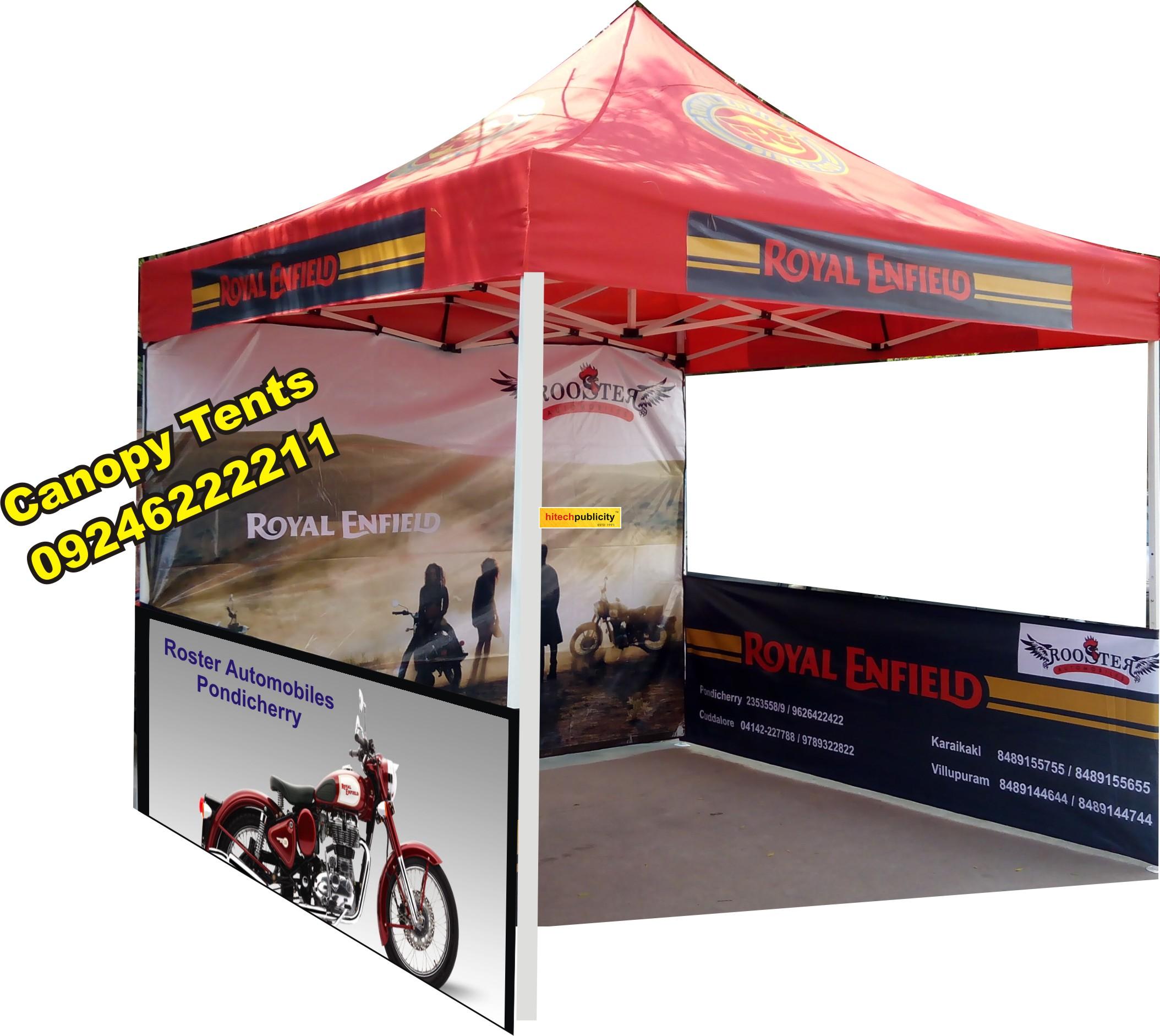 Marketing Products Canopy Tents for Royal Enfield