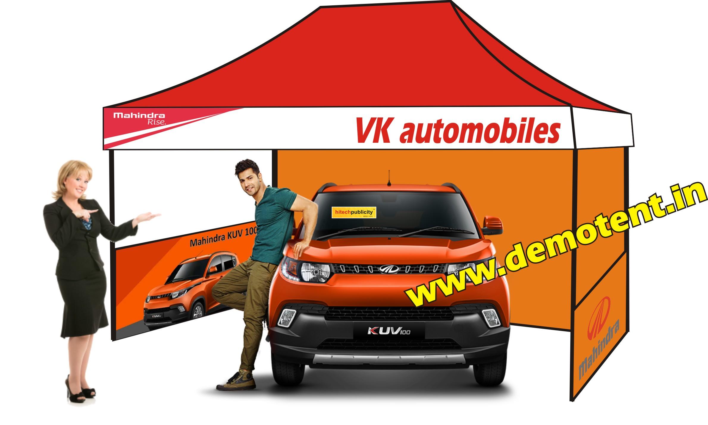 KUV Sales Marketing Tents