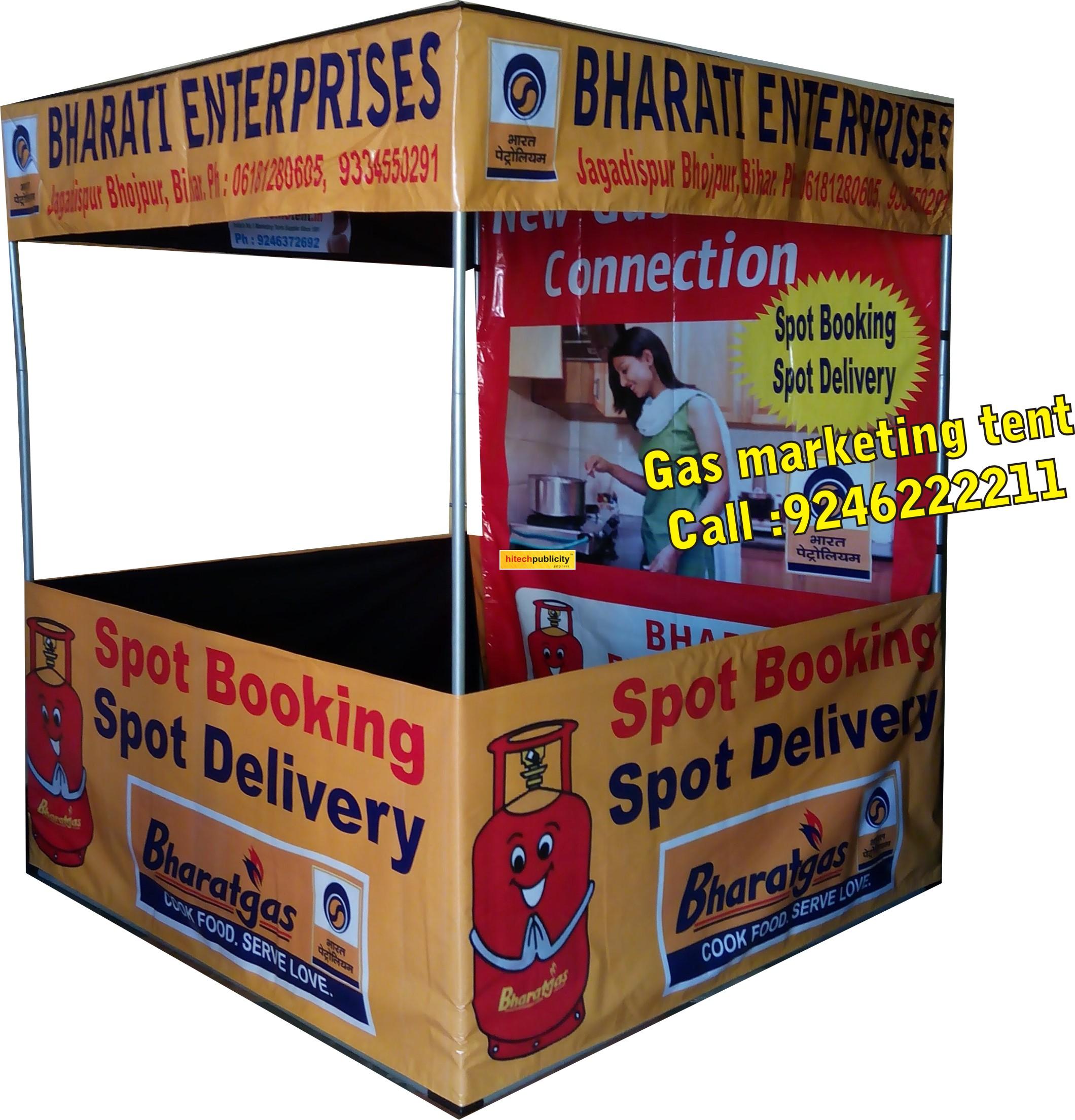 Bharatgas marketing Tent