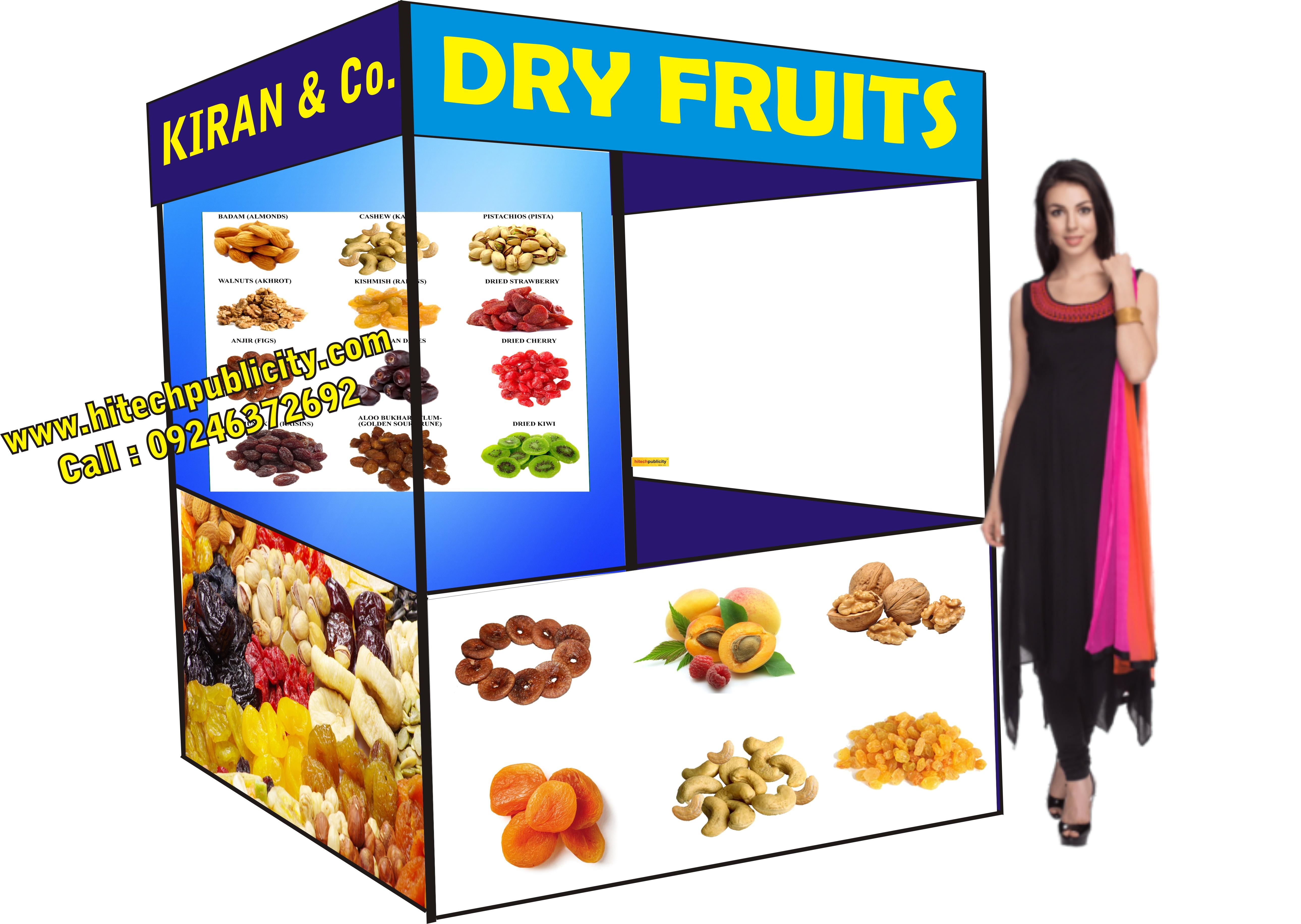 Dry Fruits Marketing Tents