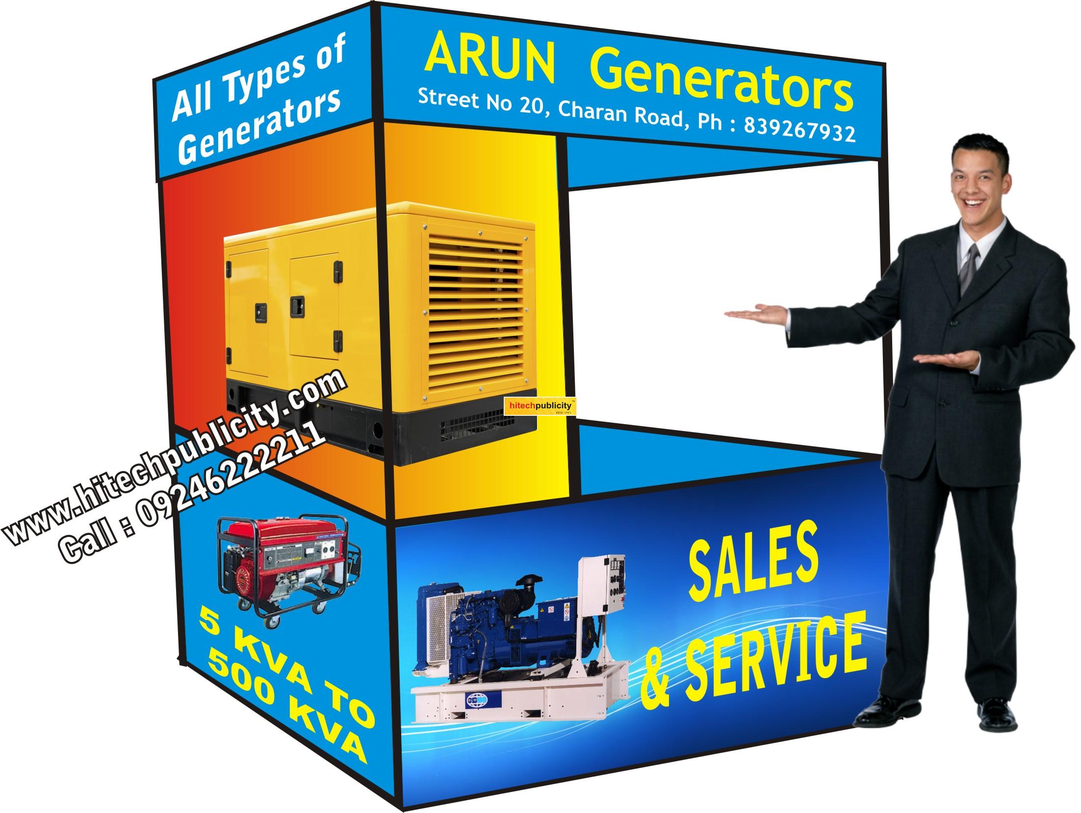 Generator Marketing Tents