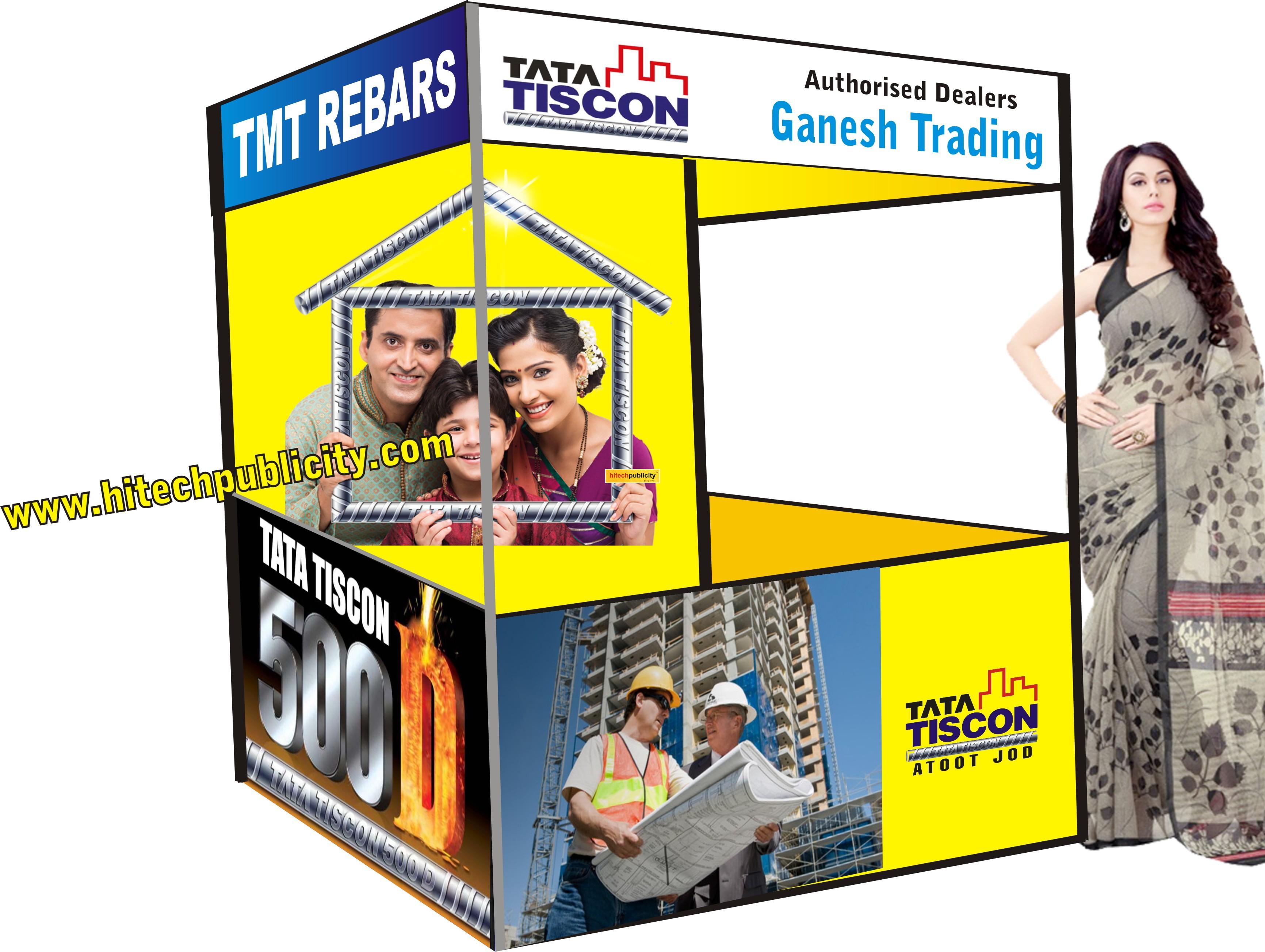 TMT Bars Publicity Tents