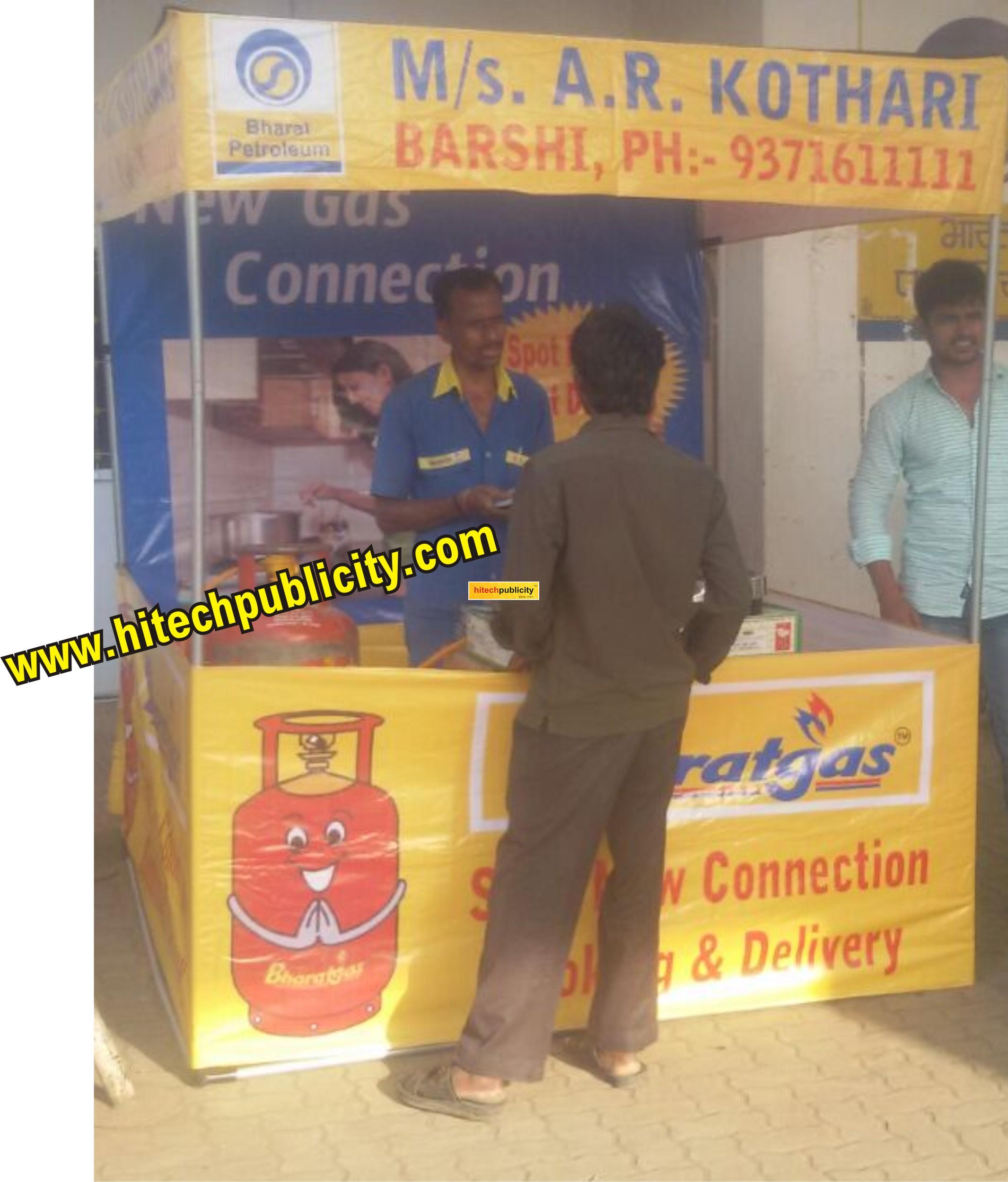 Bharat Gas Demo Tents