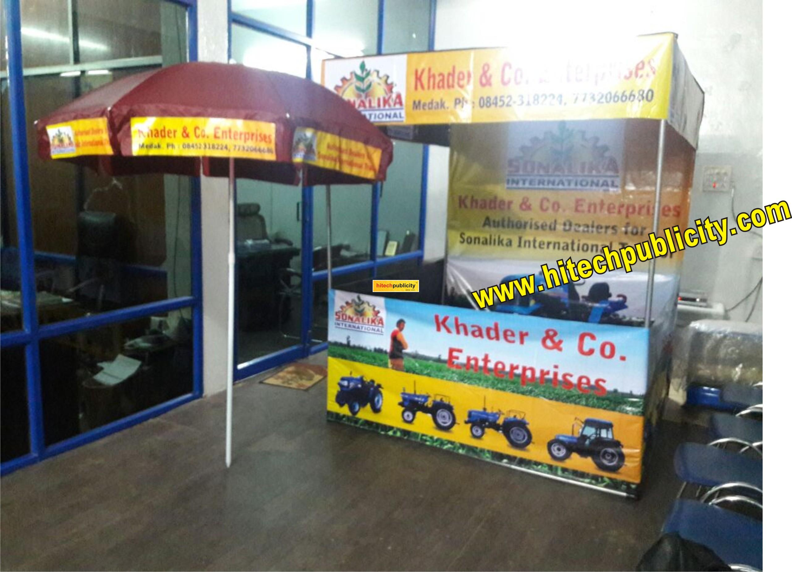 Sonalika Tractor Marketing Tents