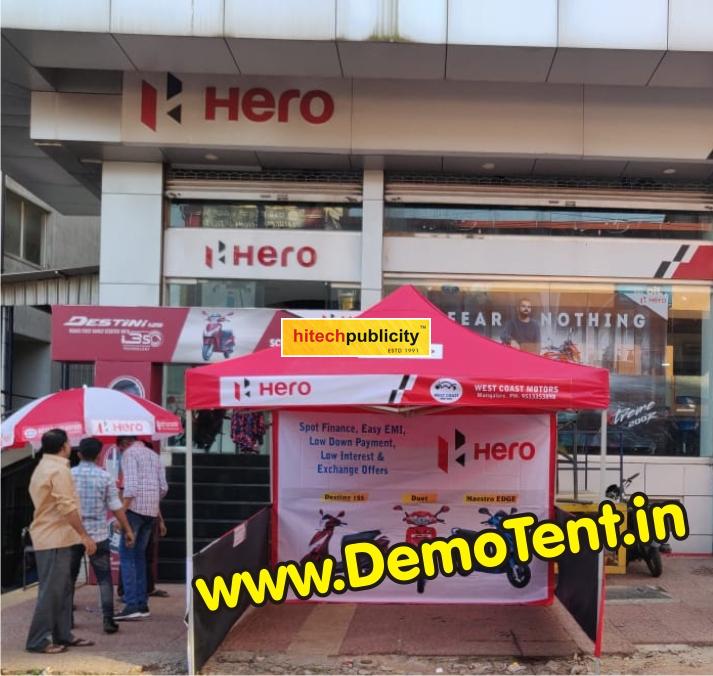 Hero Marketing Tent