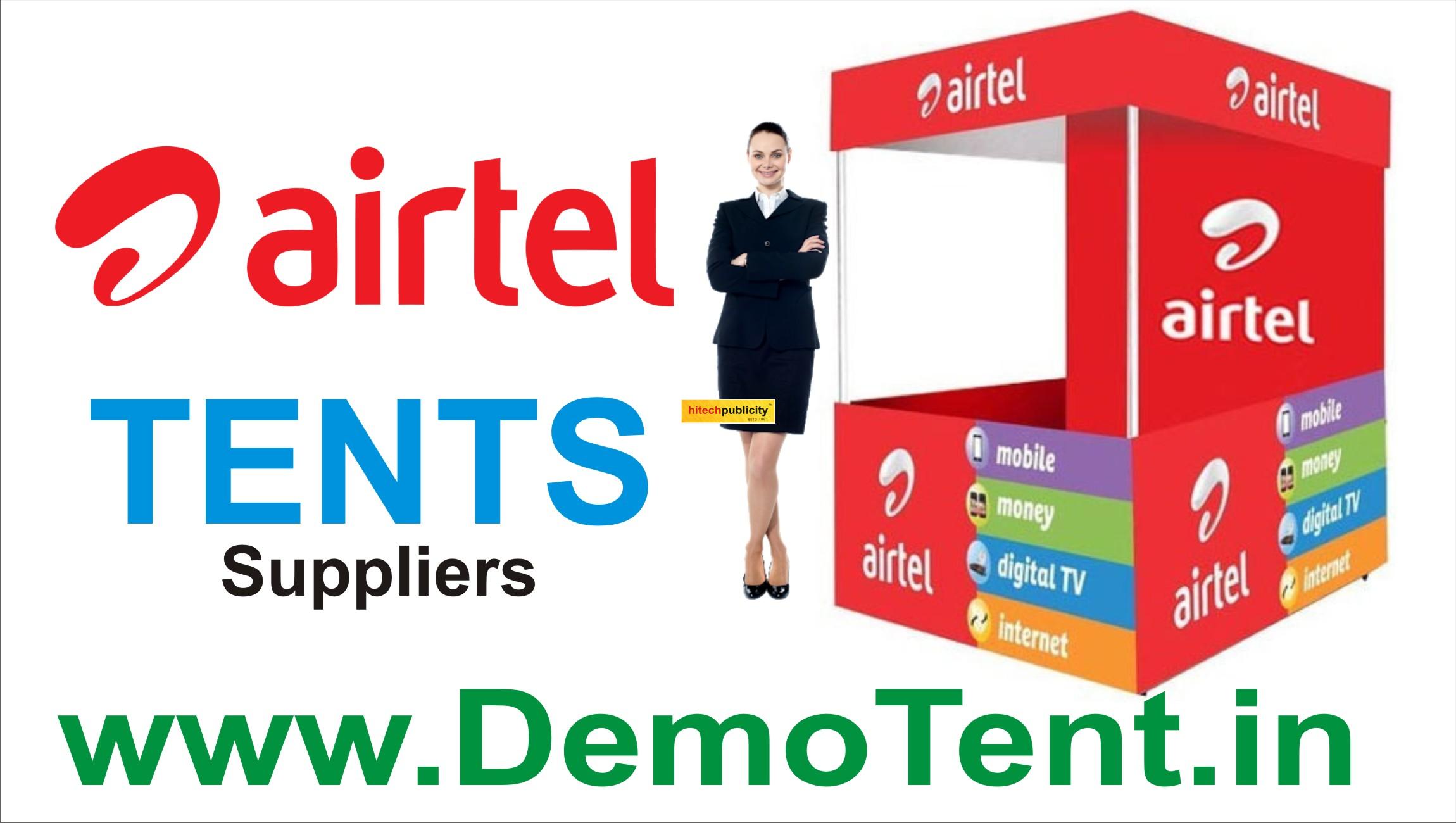 airtel demo tent