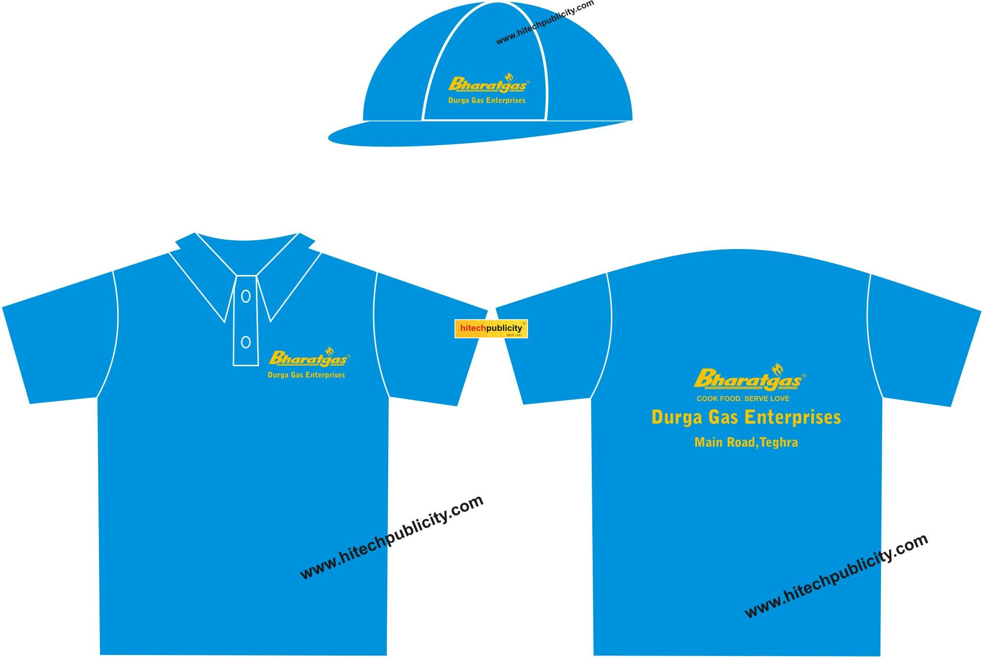 bharat gas t shirts suppliers