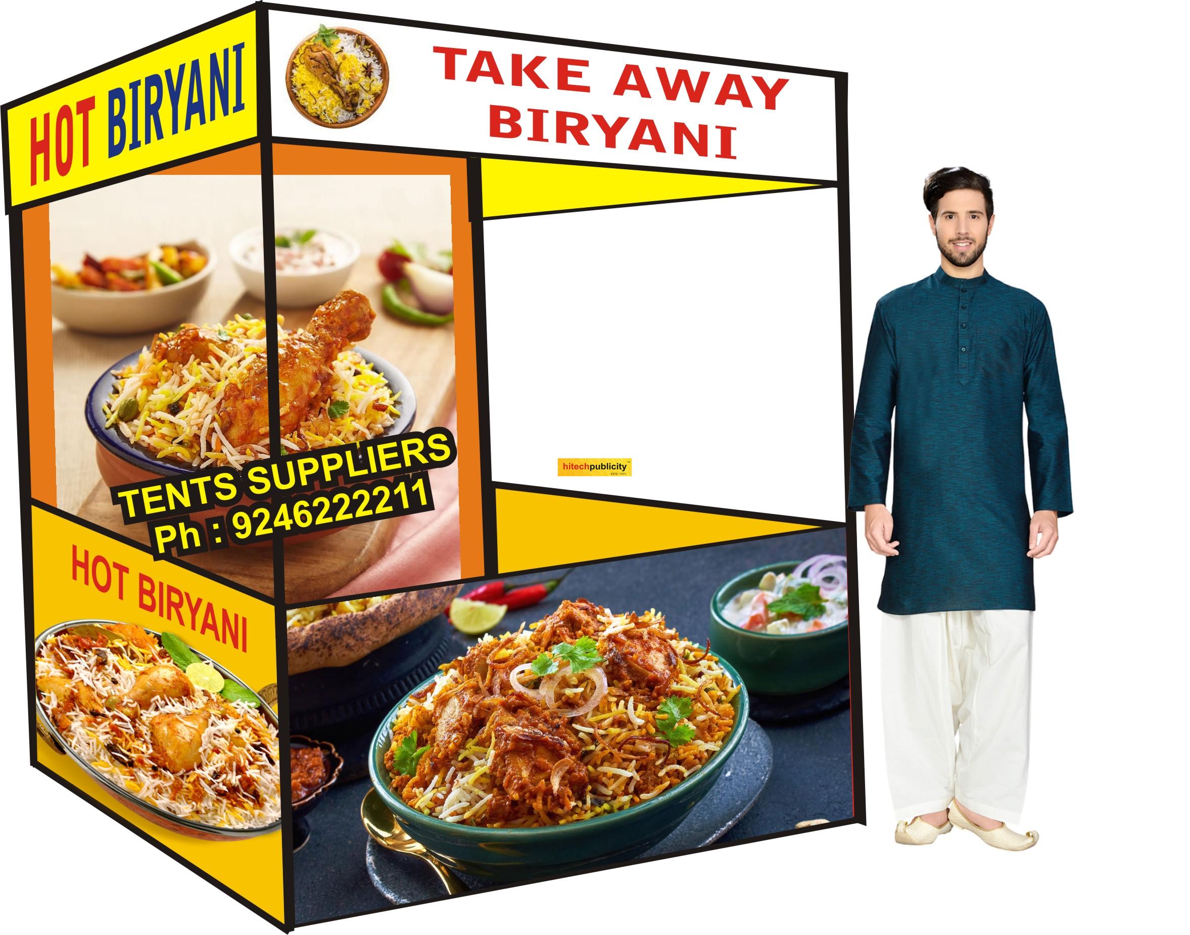 biryani sales tents