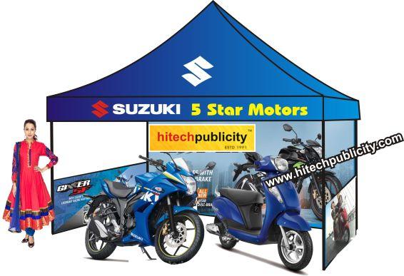 suzuki demo tent suppliers