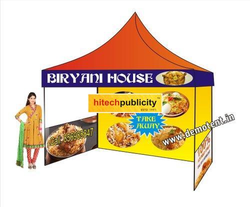 biryani demo tent