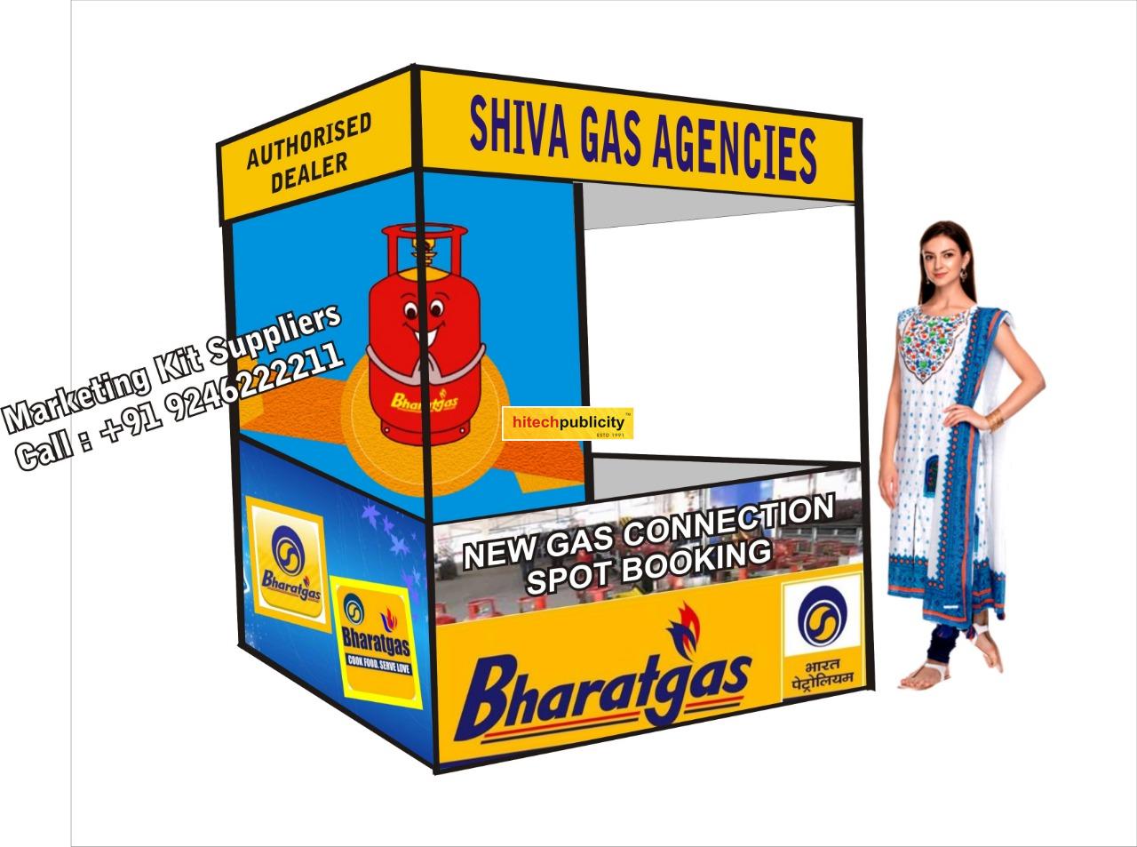 Marketing Demo Tents For Bharat Gas Dealers