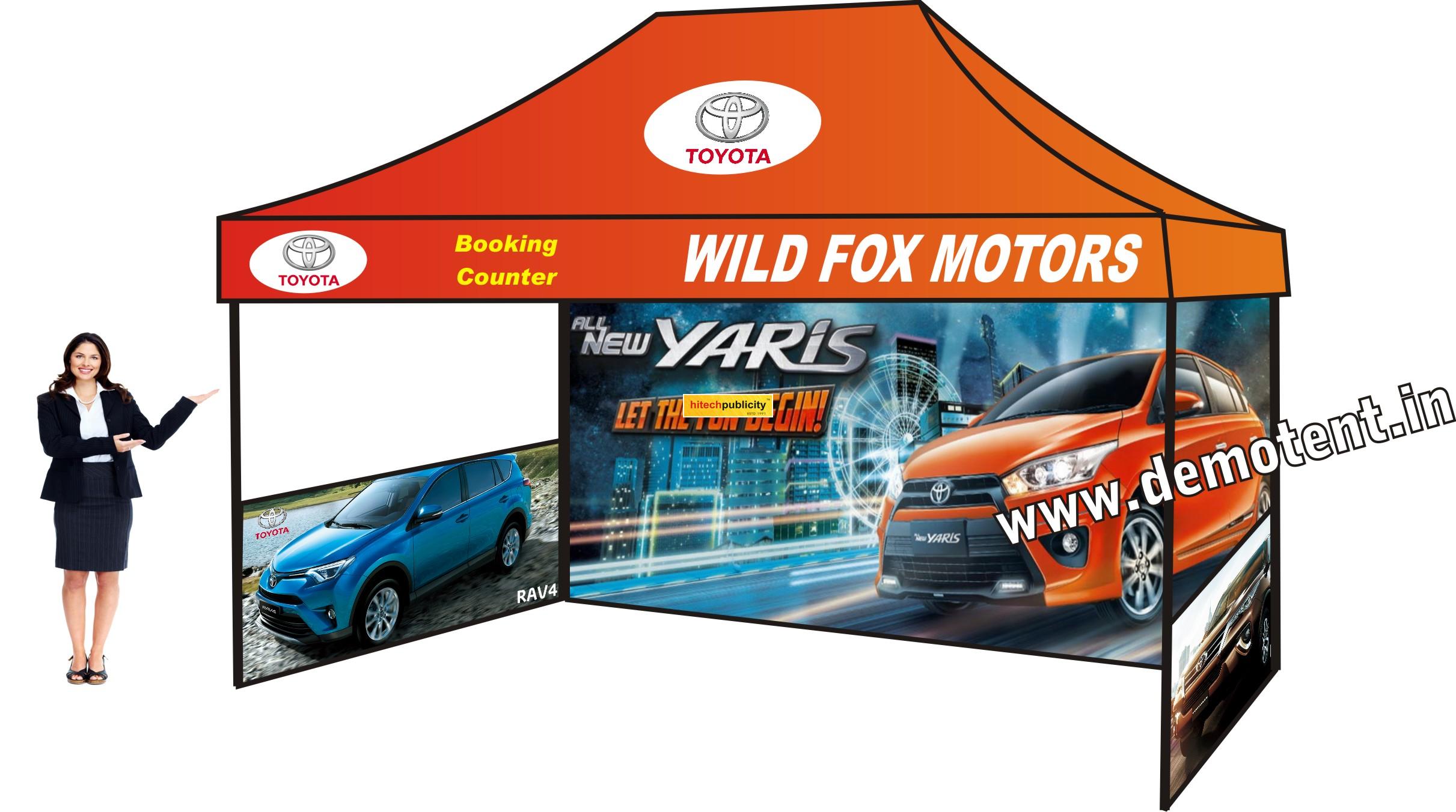 Toyota Car Canopy tent suppliers