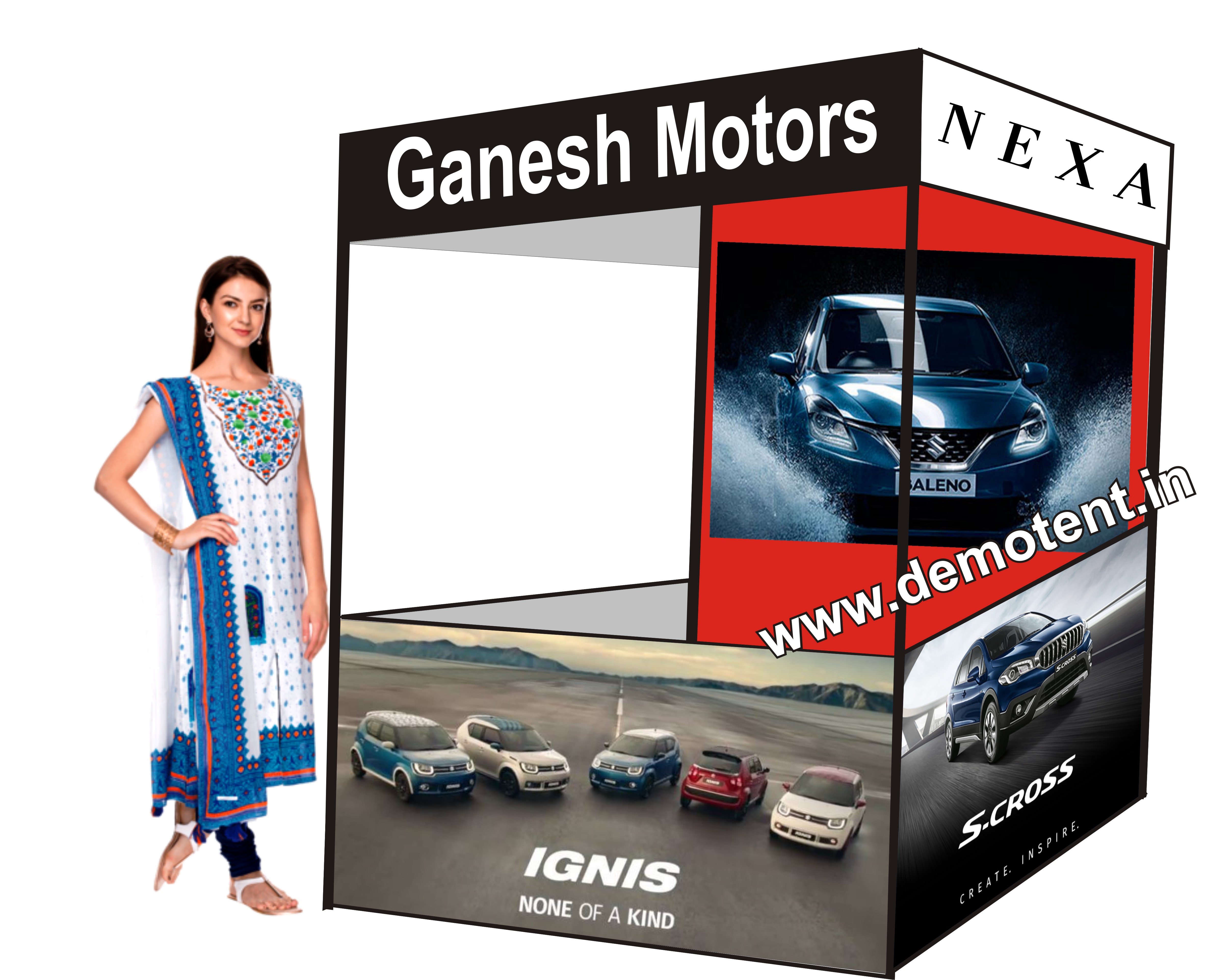 Marketing Canopy Tent For Nexa Car Dealers